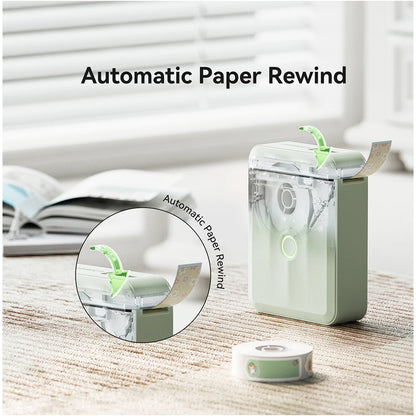 Mini Bluetooth Thermal Label Maker – Portable Inkless Printer