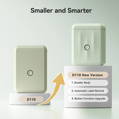 Mini Bluetooth Thermal Label Maker – Portable Inkless Printer